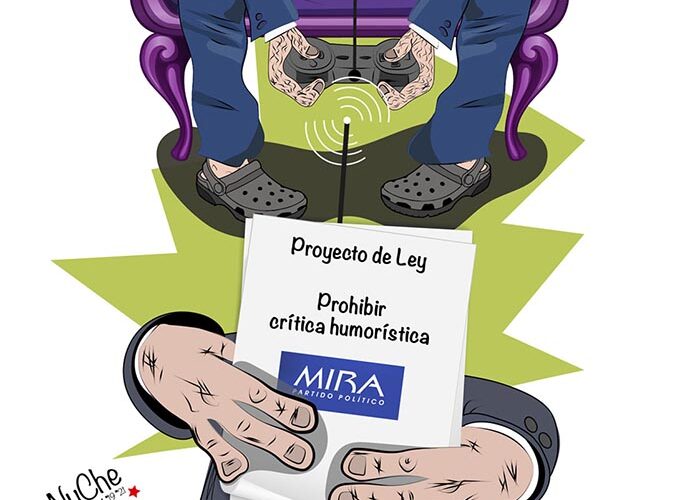 EL CAUDILLO CENSURA LA CARICATURA