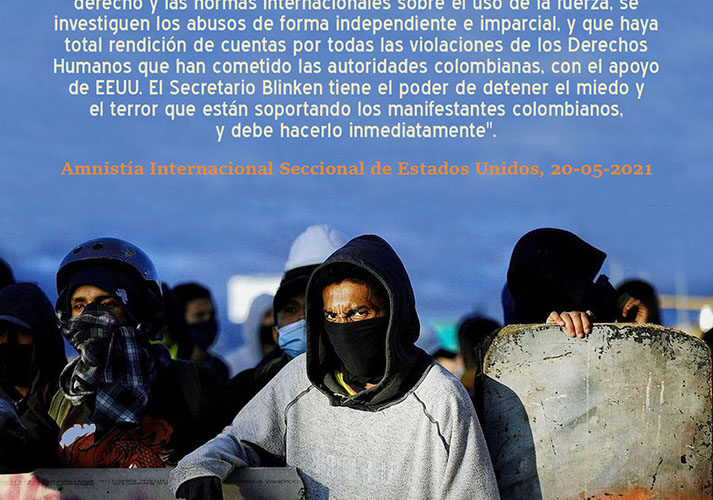 EEUU FOMENTA CICLOS INCESANTES DE VIOLENCIA CONTRA EL PUEBLO COLOMBIANO