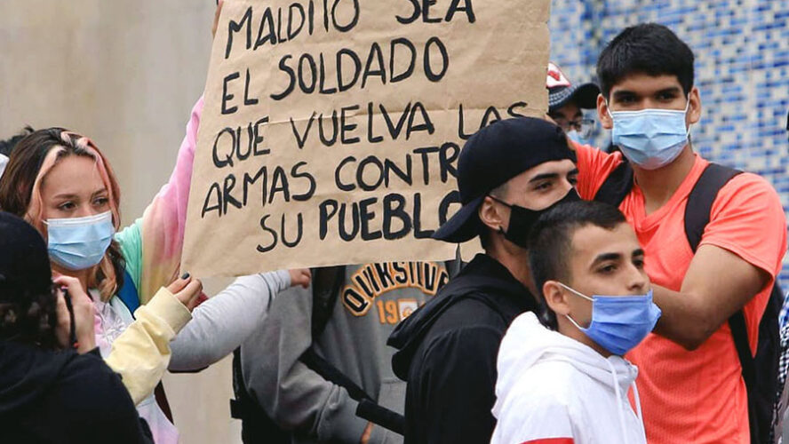 VIOLENCIA ESTATAL DESBORDADA CONTRA LA PROTESTA SOCIAL