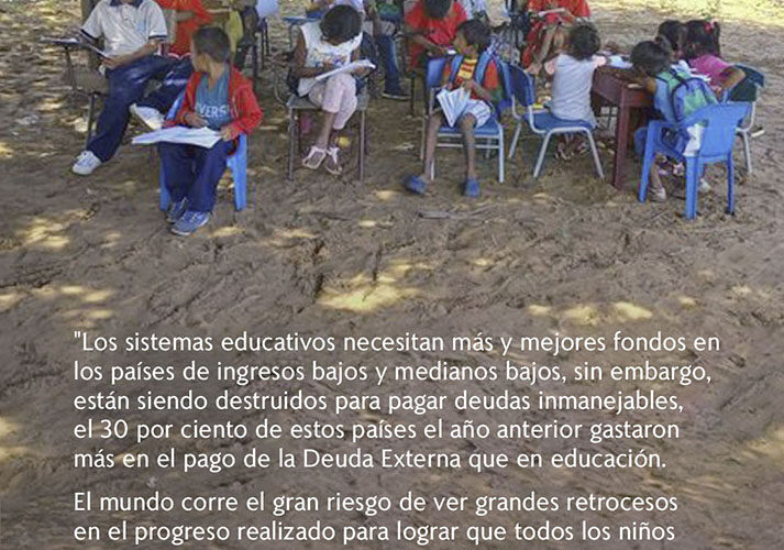 LOS PAÍSES POBRES NO INVIERTEN EN EDUCACIÓN