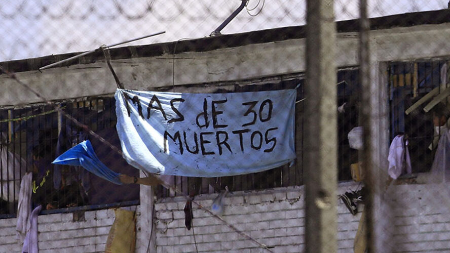 NO MÁS BOTA MILITAR EN LAS CÁRCELES