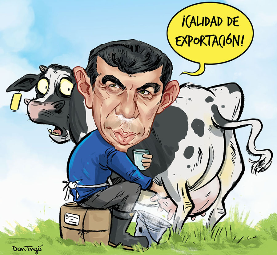 ¿LAS VACAS EN COLOMBIA DAN LECHE EN POLVO?