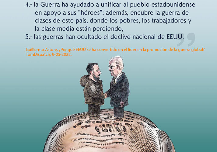 MOTIVOS DE LA ADICCIÓN DE EEUU A LA GUERRA