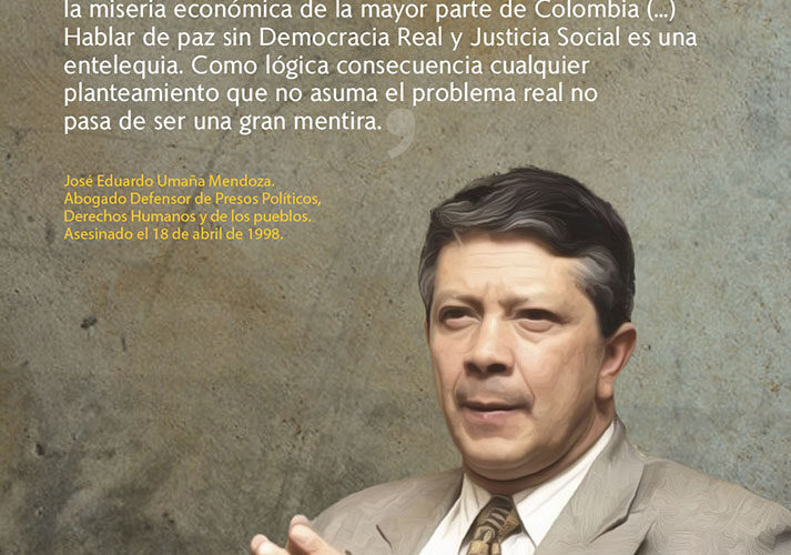 PAZ CON DEMOCRACIA REAL Y JUSTICIA SOCIAL