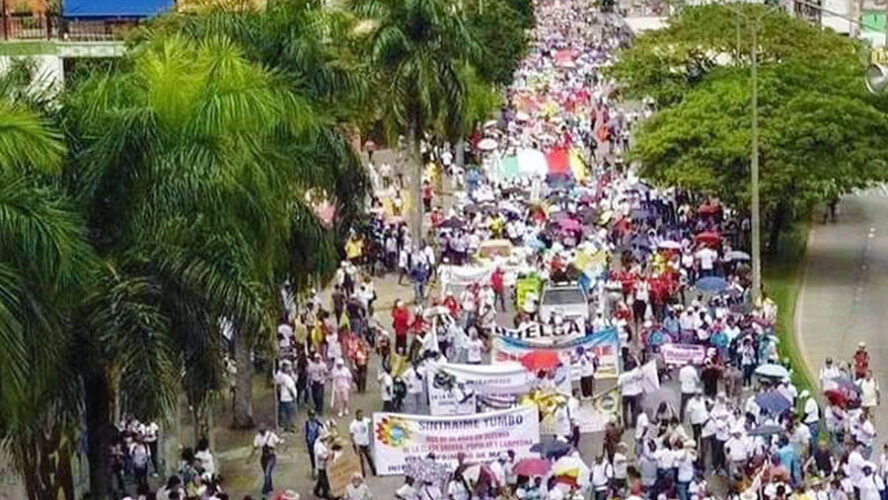 MARCHAS EN APOYO A LOS CAMBIOS