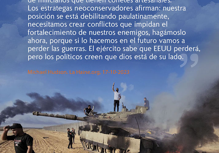 EEUU NECESITA UNA GUERRA EN ORIENTE MEDIO