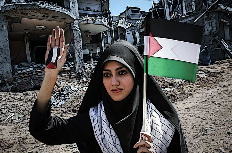 ¡LIBERTAD PARA EL PUEBLO PALESTINO!