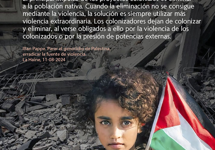 ERRADICAR LA FUENTE DEL GENOCIDIO PALESTINO