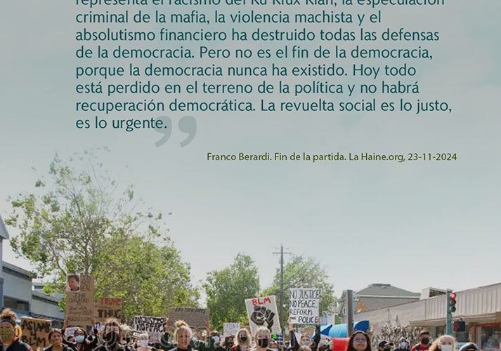 LA REVUELTA SOCIAL ES LO JUSTO