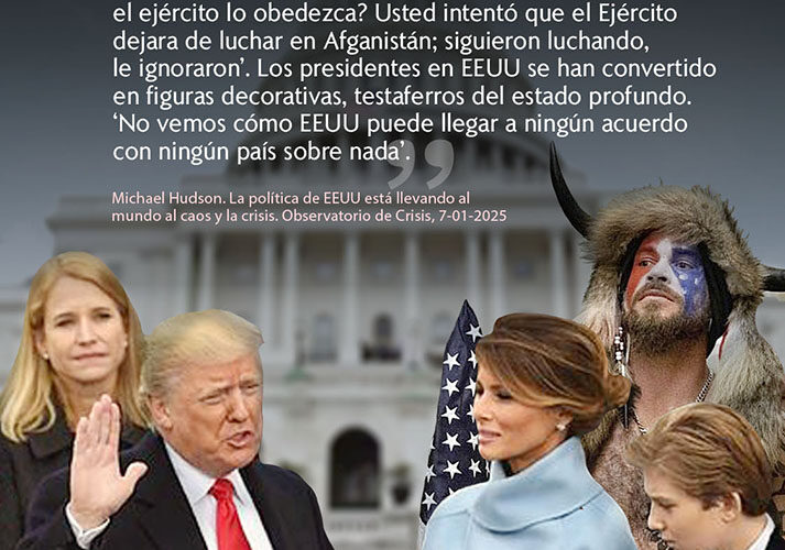 TRUMP ES UNA FIGURA DECORATIVA