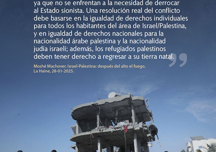 CONFLICTO EN PALESTINA: ¿UNO O DOS ESTADOS?