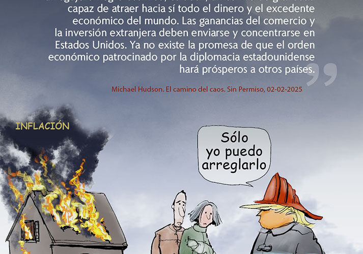 TRUMP CREE QUE GANARÁ CREANDO CAOS ECONÓMICO