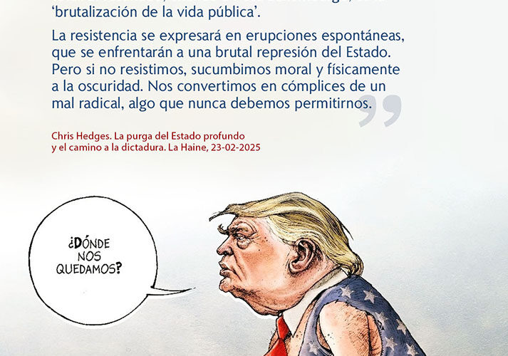 LA RESISTENCIA A LA DICTADURA DE TRUMP