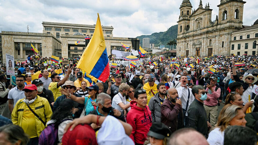 PROTESTA SOCIAL POR DERECHOS LABORALES