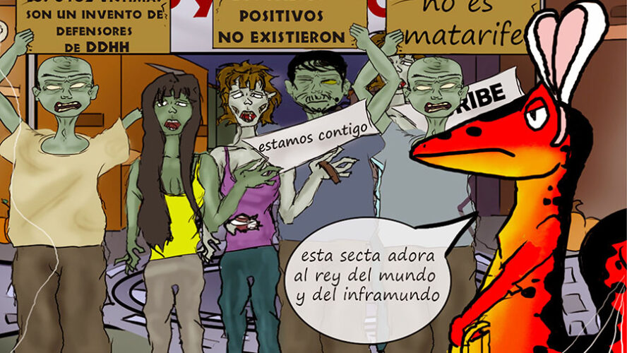 LAS MARCHAS ZOMBI POR URIBE