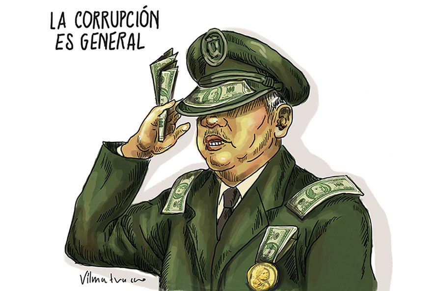 LA ESTRUCTURA MAFIOSA DENTRO DE LAS FFAA