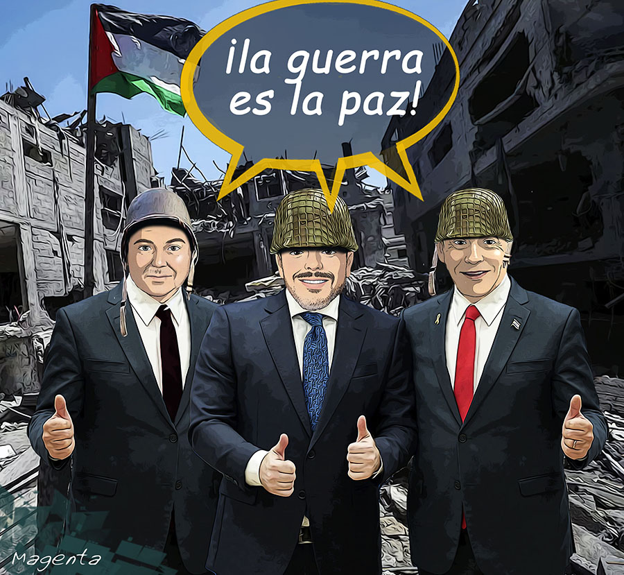 TRES TRISTES TIGRES, DE LA GUERRA