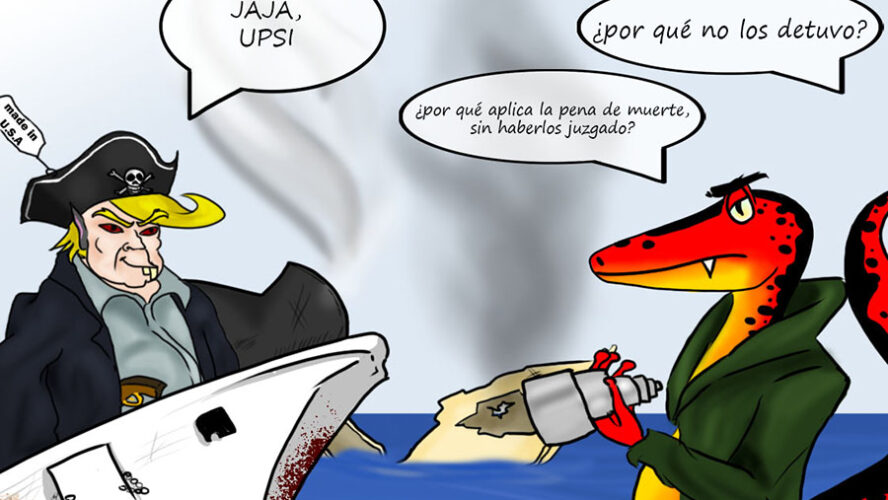 TRUMP EL PIRATA QUE VINO DE GAZA AL CARIBE