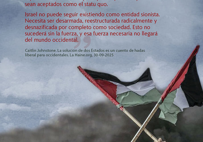 DESARMAR Y DESNAZIFICAR A ISRAEL