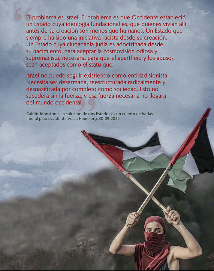 DESARMAR Y DESNAZIFICAR A ISRAEL