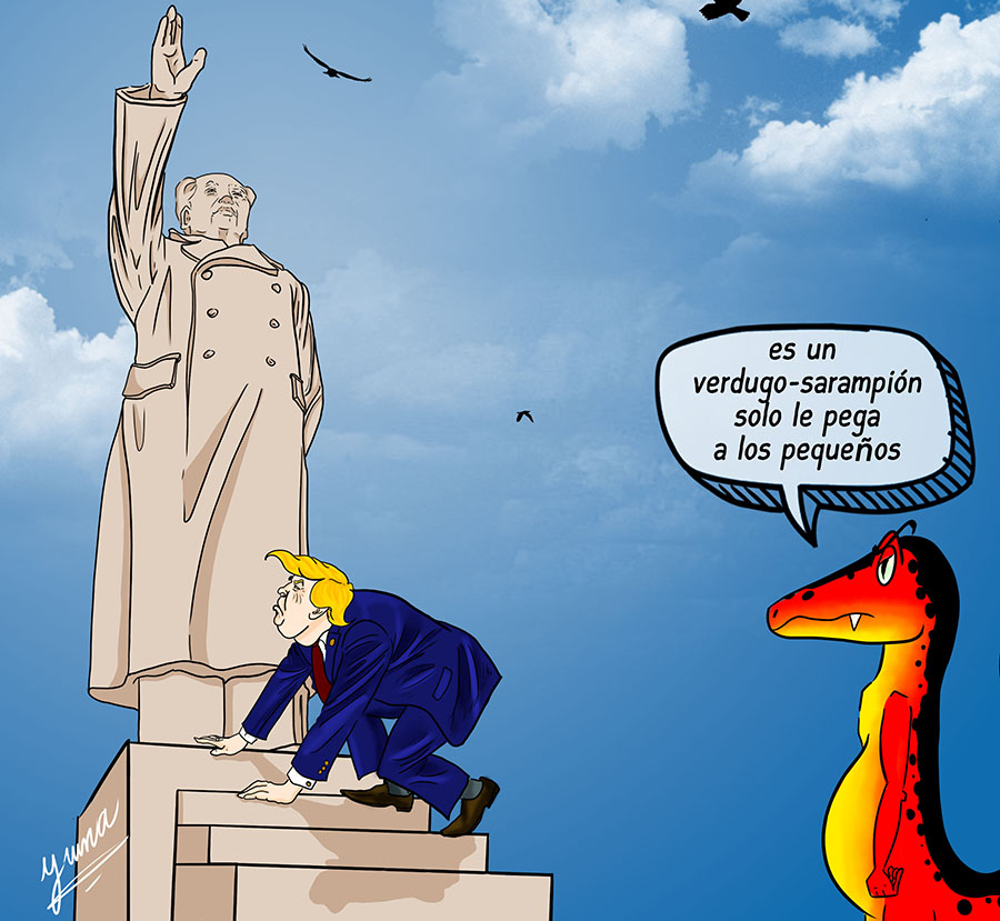 EL BESAMANOS DE TRUMP