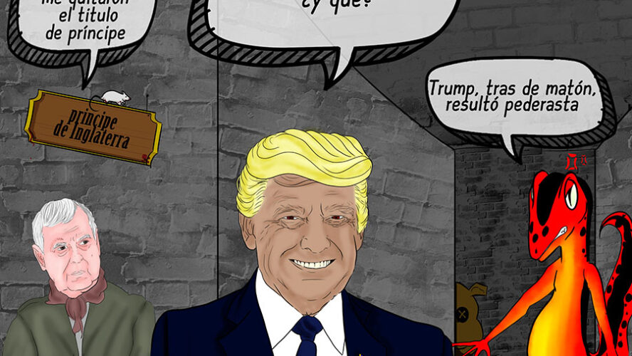 TRUMP ENTRE LOS PERVERTIDOS VIOLADORES DE MENORES