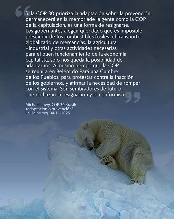 ROMPER CON EL SISTEMA, PARA RESOLVER LA CRISIS CLIMÁTICA