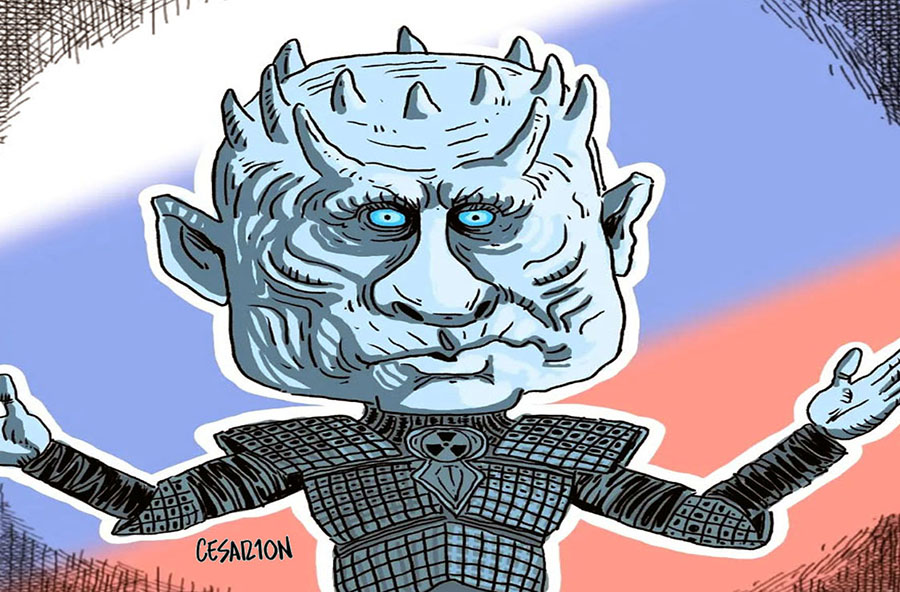 VOLODÍMIR ZELENSKY EN ‘EL DÍA DE LA MARMOTA’