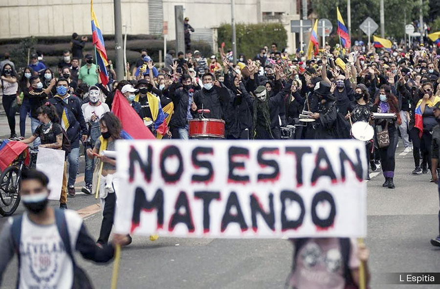LOS MUERTOS LOS SIGUE COLOCANDO EL PUEBLO