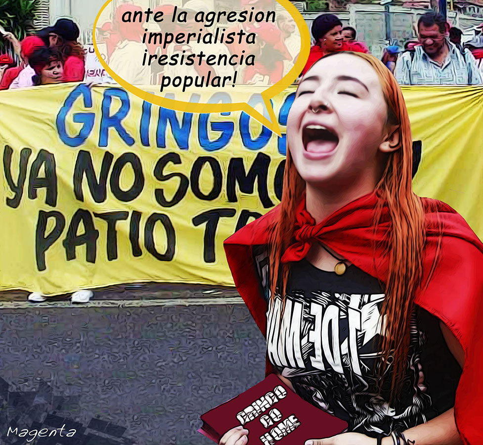 RESISTENCIA CONTRA LA BARBARIE IMPERIAL