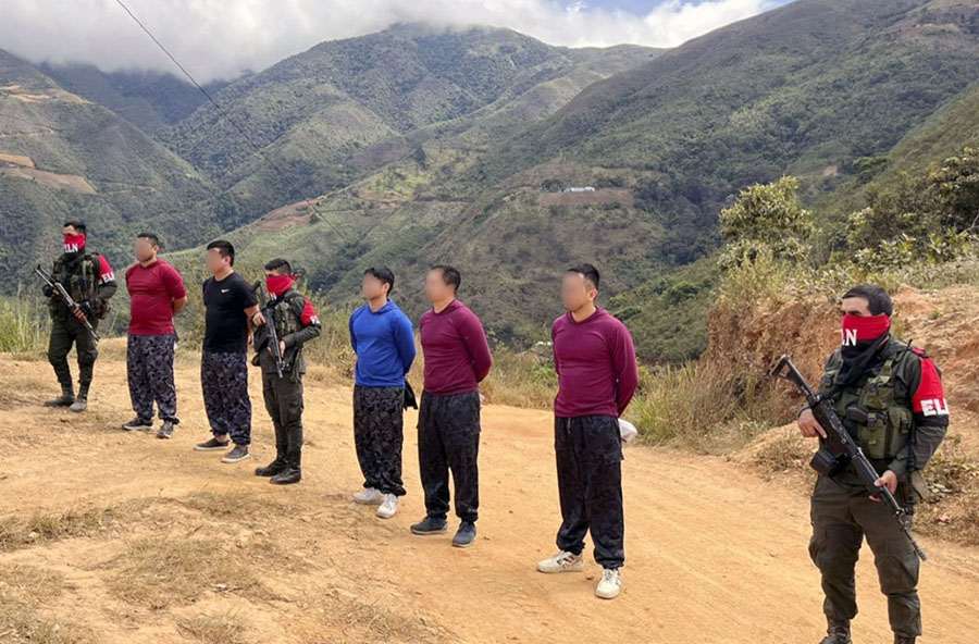 LIBERACIÓN DE 5 POLICÍAS EN EL CATATUMBO