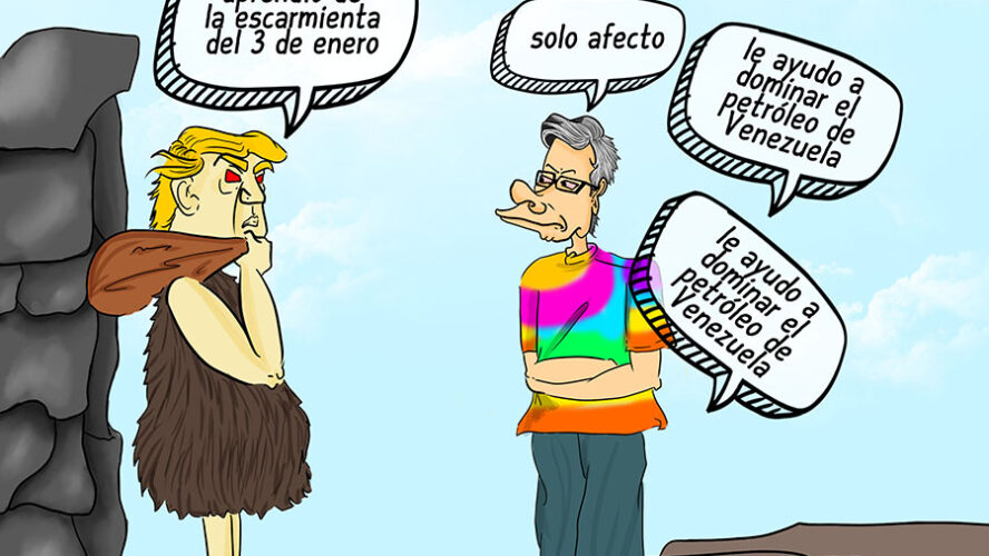 PETRO COINCIDE CON TRUMP