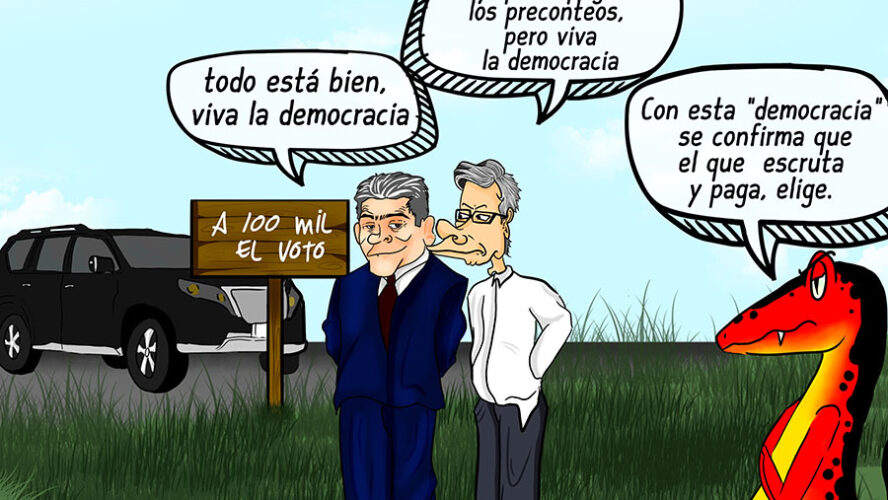 QUIEN ESCRUTA Y PAGA, ELIGE