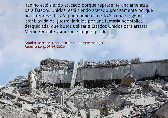 ¿A QUIÉN BENEFICIA LA GUERRA CONTRA IRÁN?