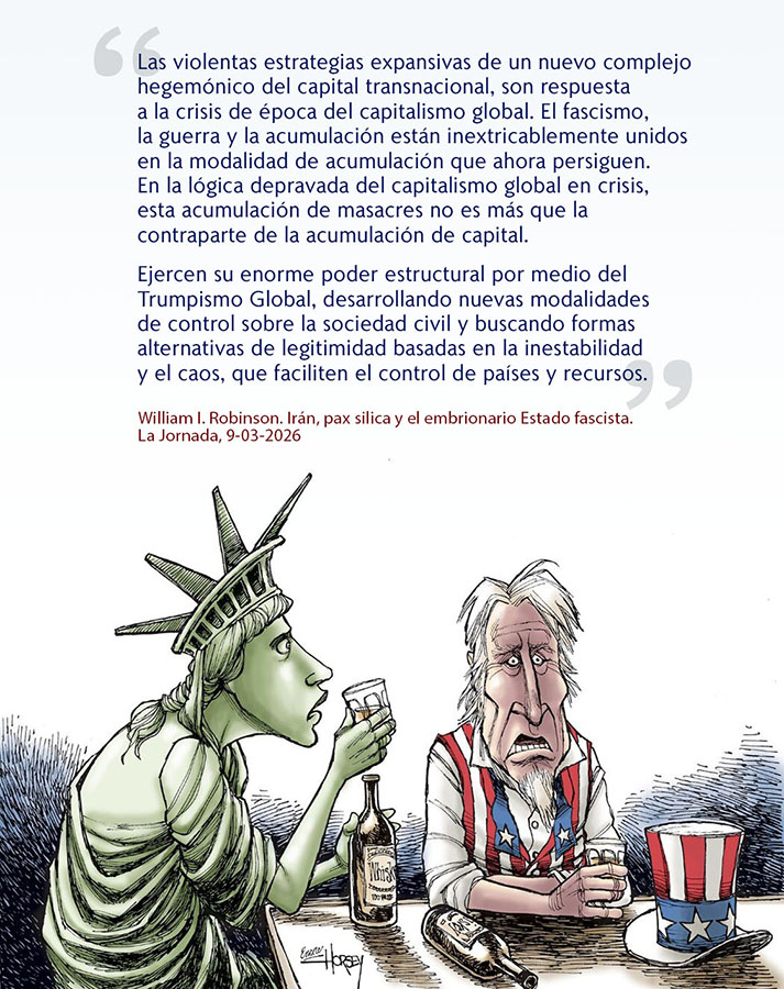 LA DEPREDADORA CLASE CAPITALISTA TRASNACIONAL