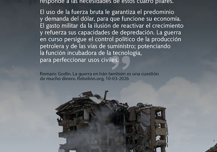 GUERRA CONTRA IRÁN: DESTRUCCIÓN PARA LA ACUMULACIÓN CAPITALISTA