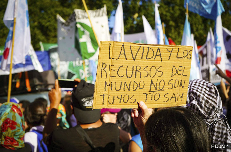 EL DESPOJO IMPERIALISTA, JAMÁS SERÁ PAZ