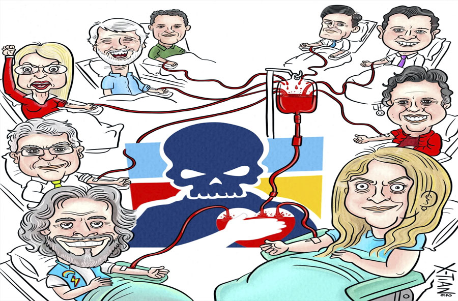 PALOMA Y OVIEDO DISFRAZADOS