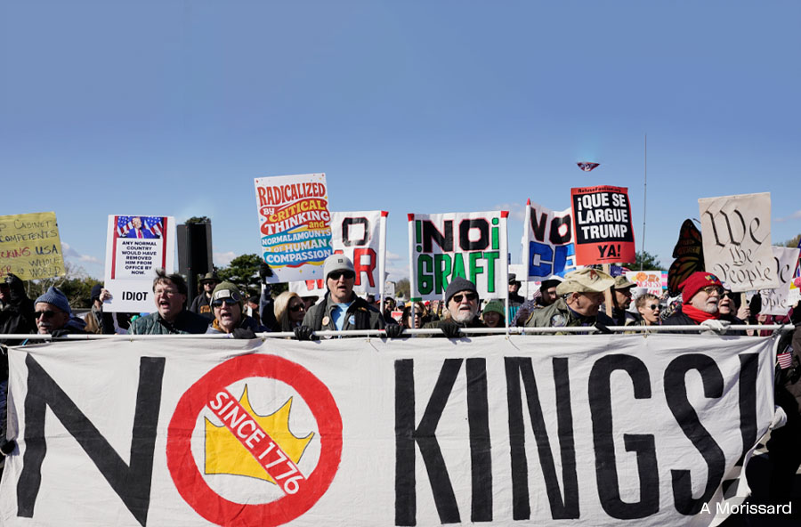 EL PUEBLO HACE CONTENCIÓN AL MONSTRUO IMPERIALISTA
