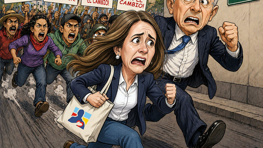 ‘NO MÁS URIBISMO…’