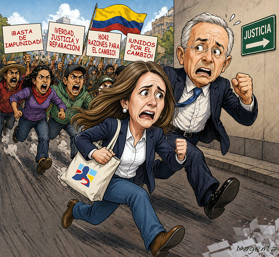 ‘NO MÁS URIBISMO…’