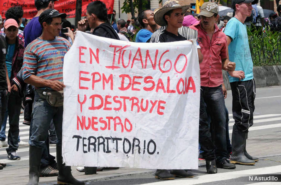 HIDROITUANGO NO SOLO ES UN DESASTRE AMBIENTAL