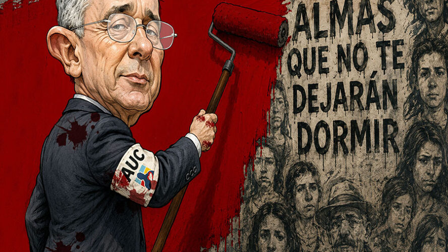 LA PINTURA NO BORRA LAS MANOS MANCHADAS DE SANGRE