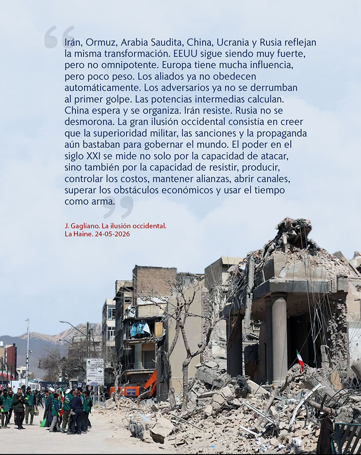 EN ORMUZ HACEN CONTENCIÓN AL IMPERIO OCCIDENTAL